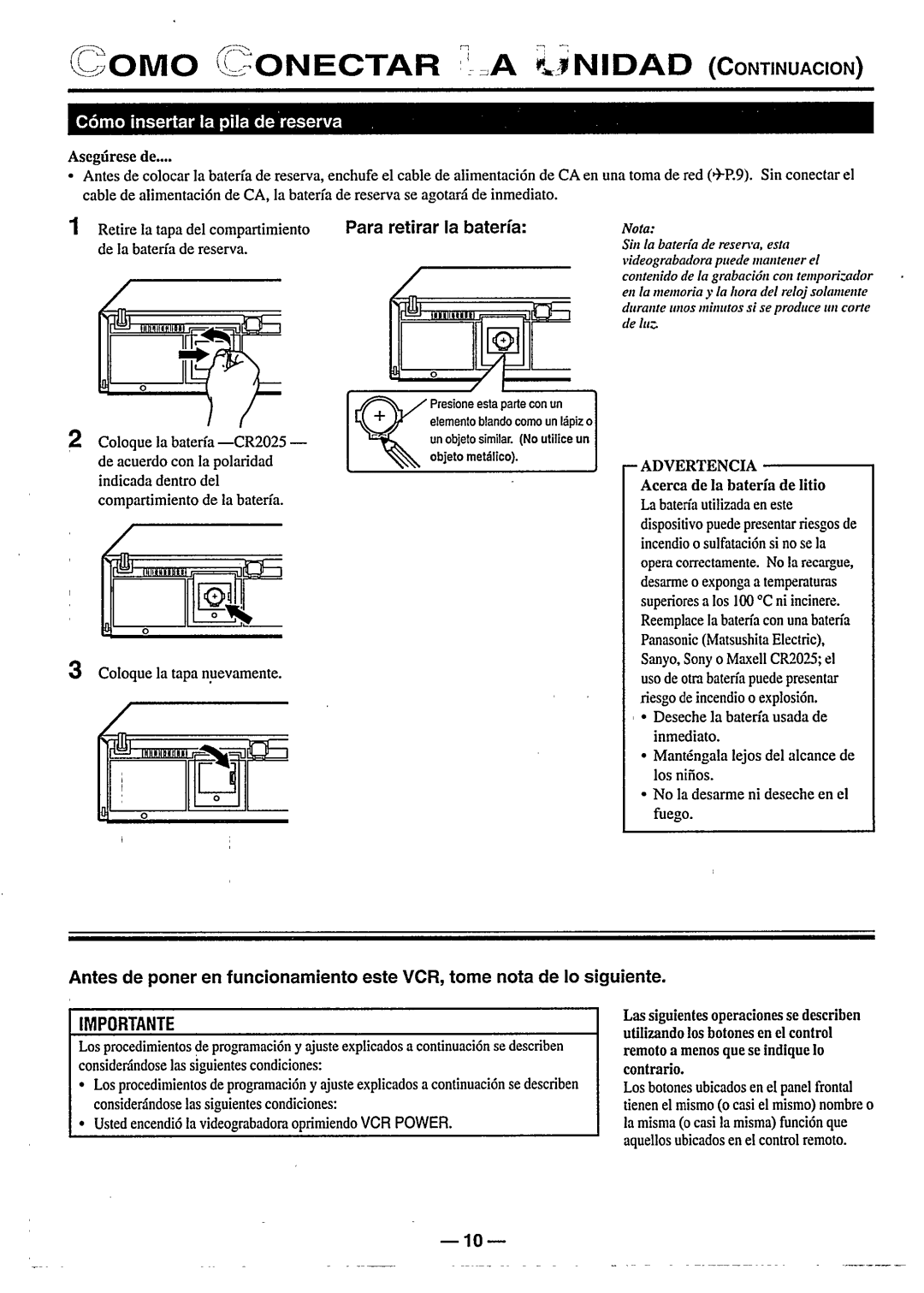 Philips VR577 manual 