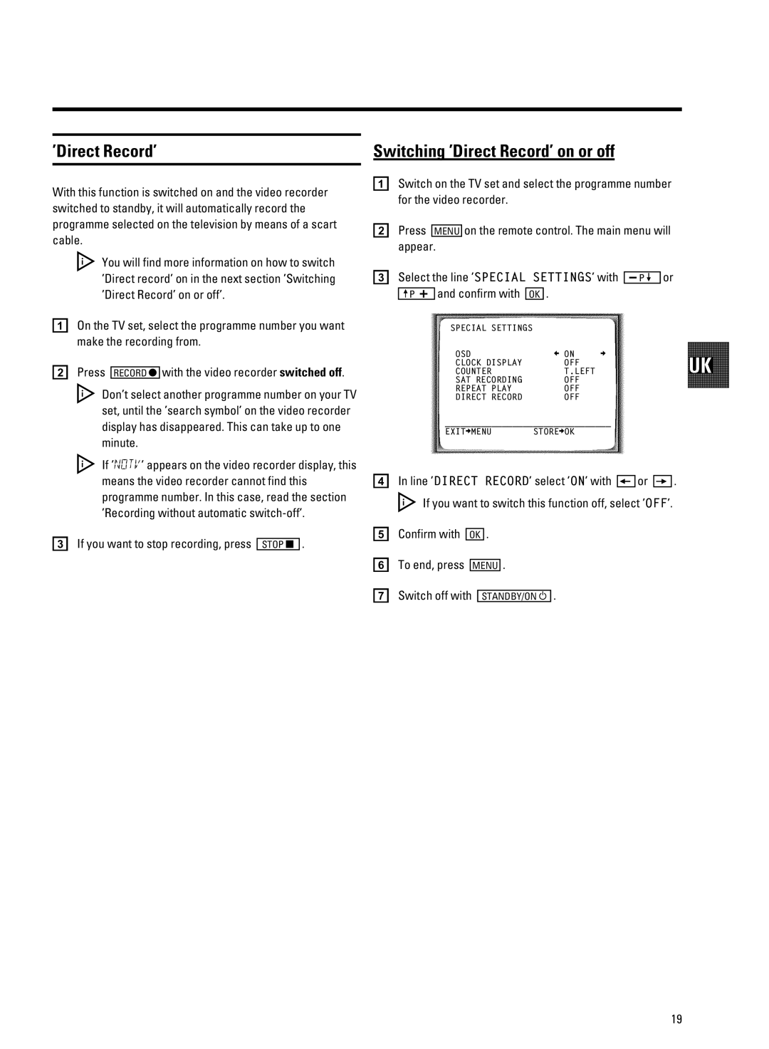 Philips VR605A/58 manual ˚ gzx 