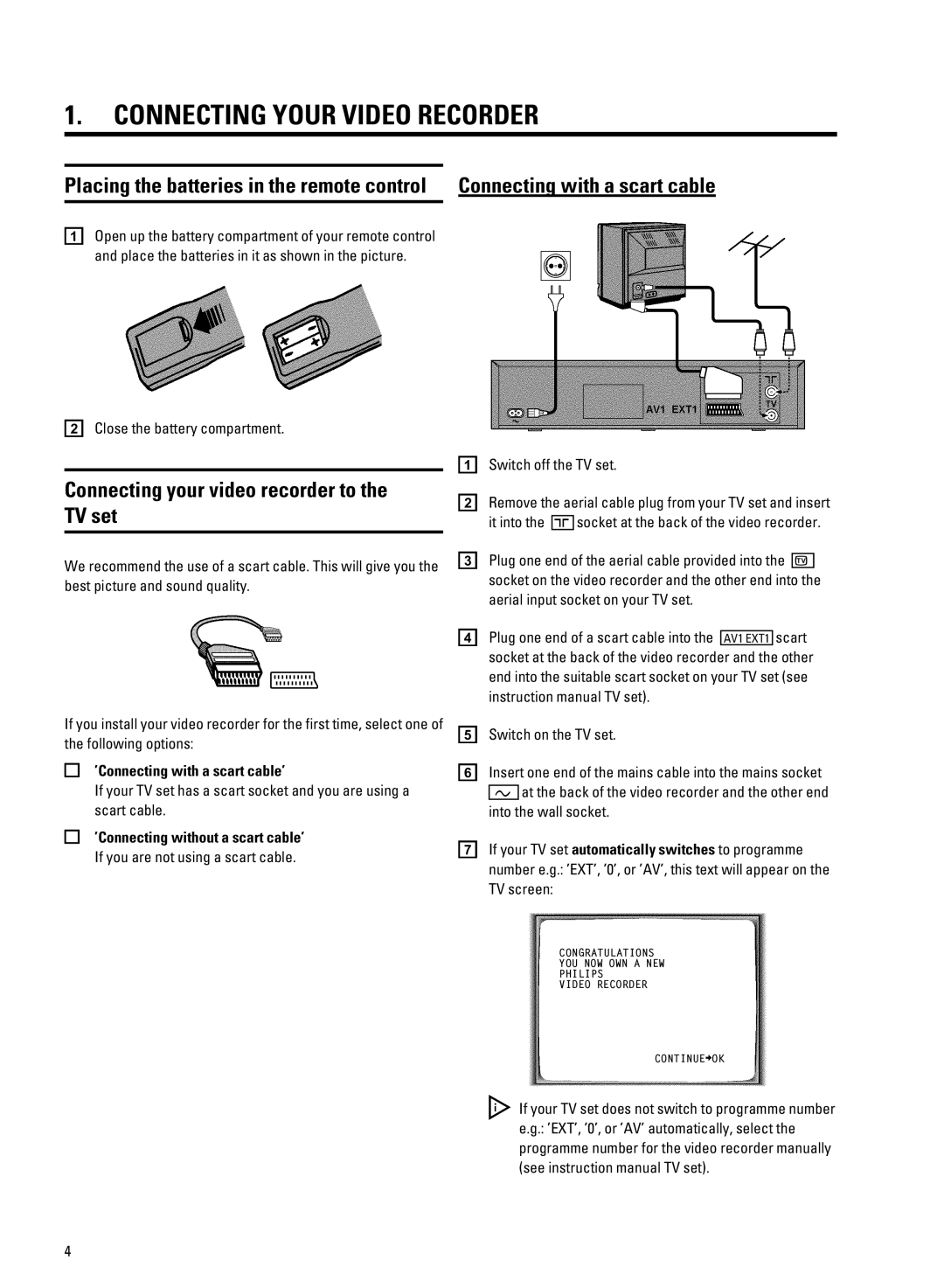 Philips VR605A/58 manual RdccTRiXcV ndjg kXSTd gTRdgSTg, Eˇvx˚ wv ˚ Xvwˇz 