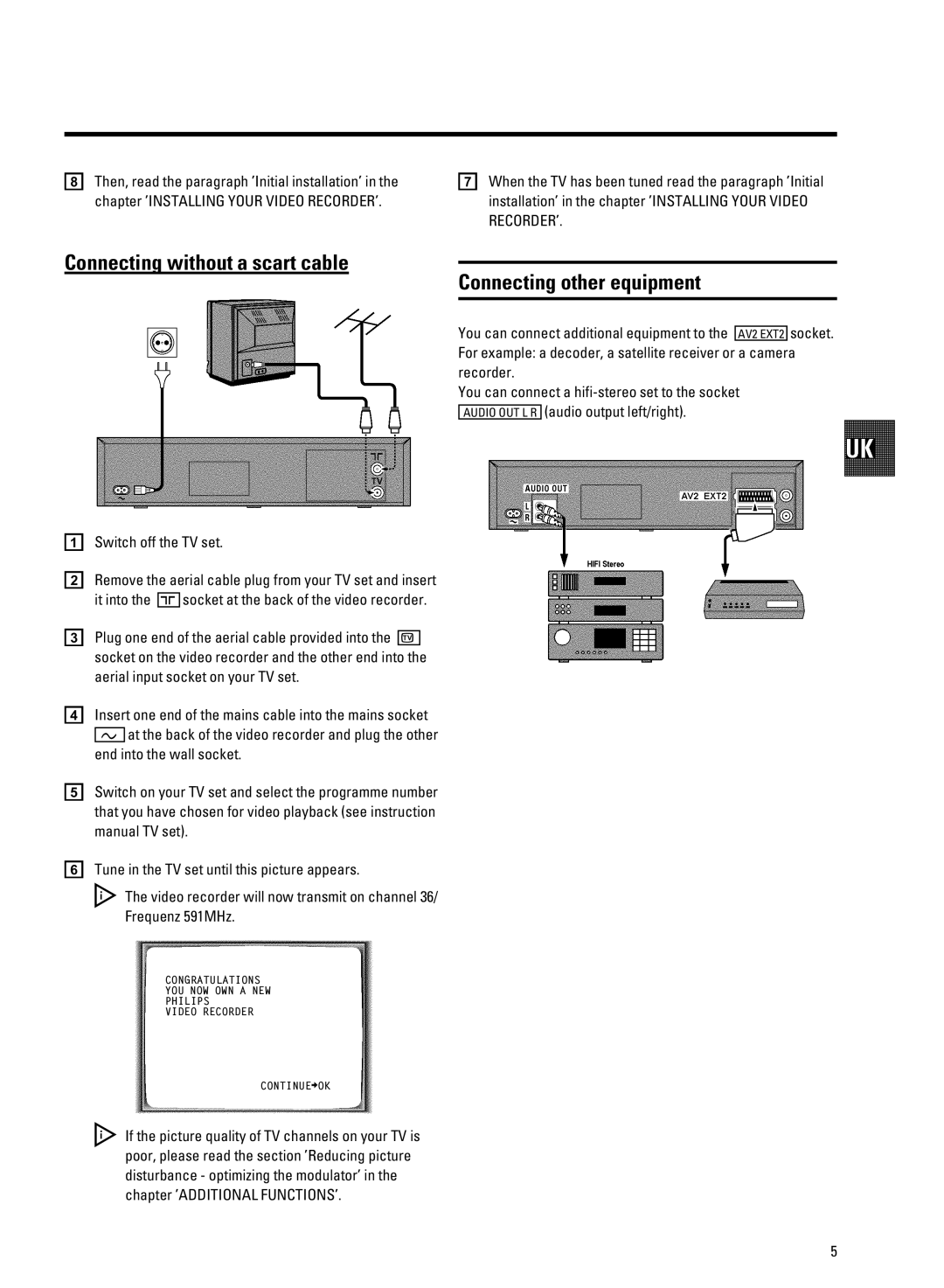 Philips VR605A/58 manual Xvwˇz 