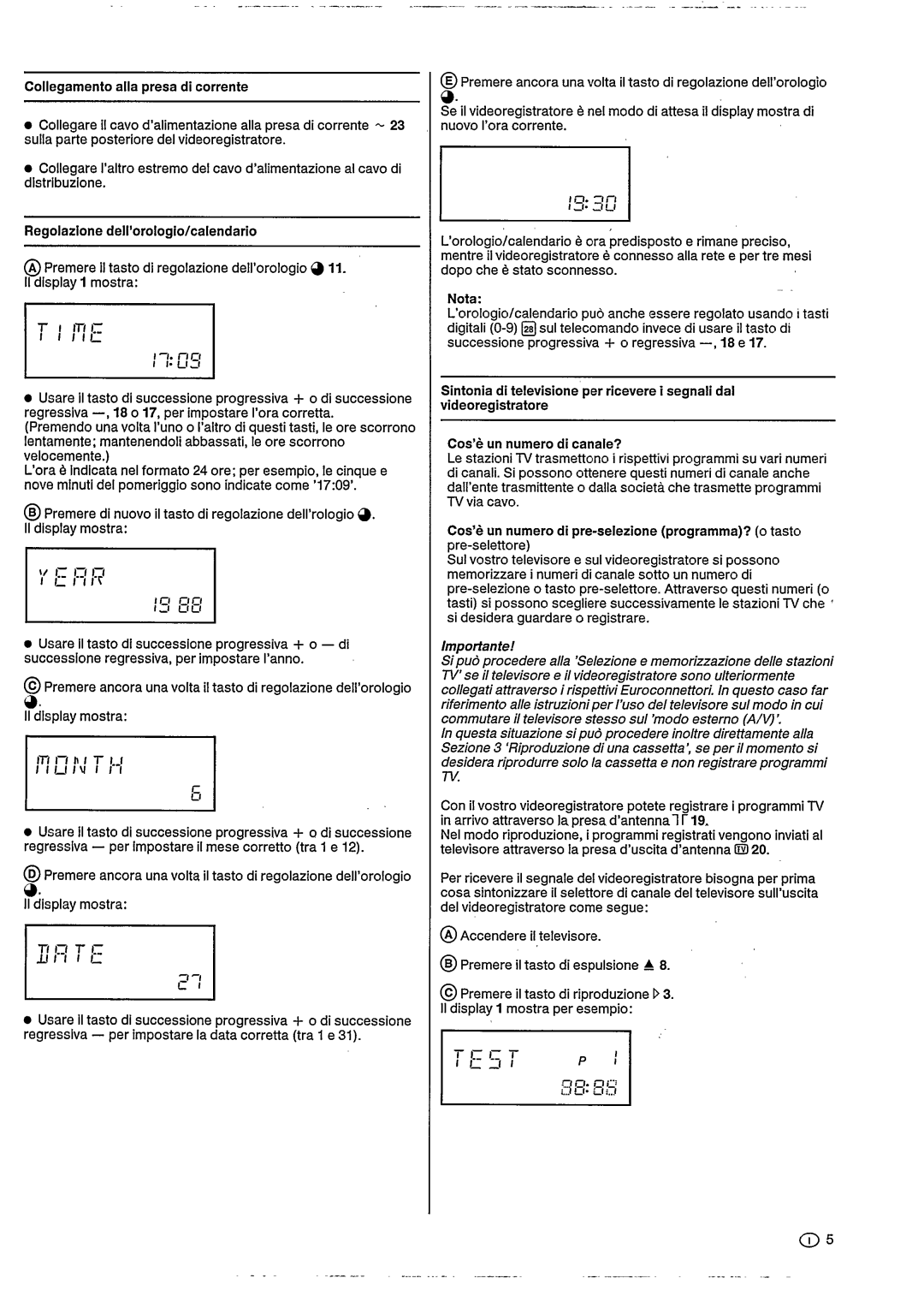 Philips VR6180, VR6185, VR6285 manual 