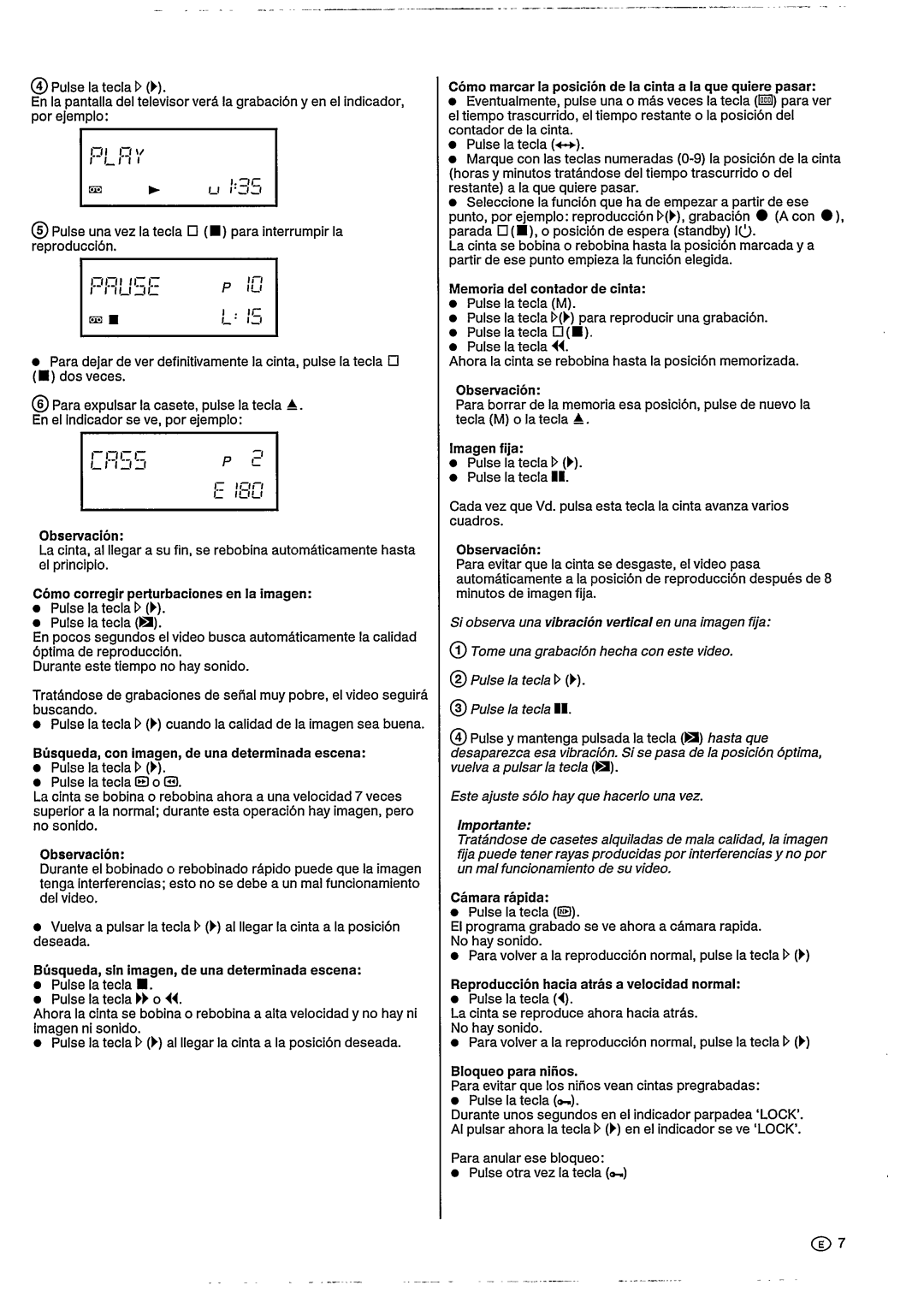 Philips VR6291 manual 