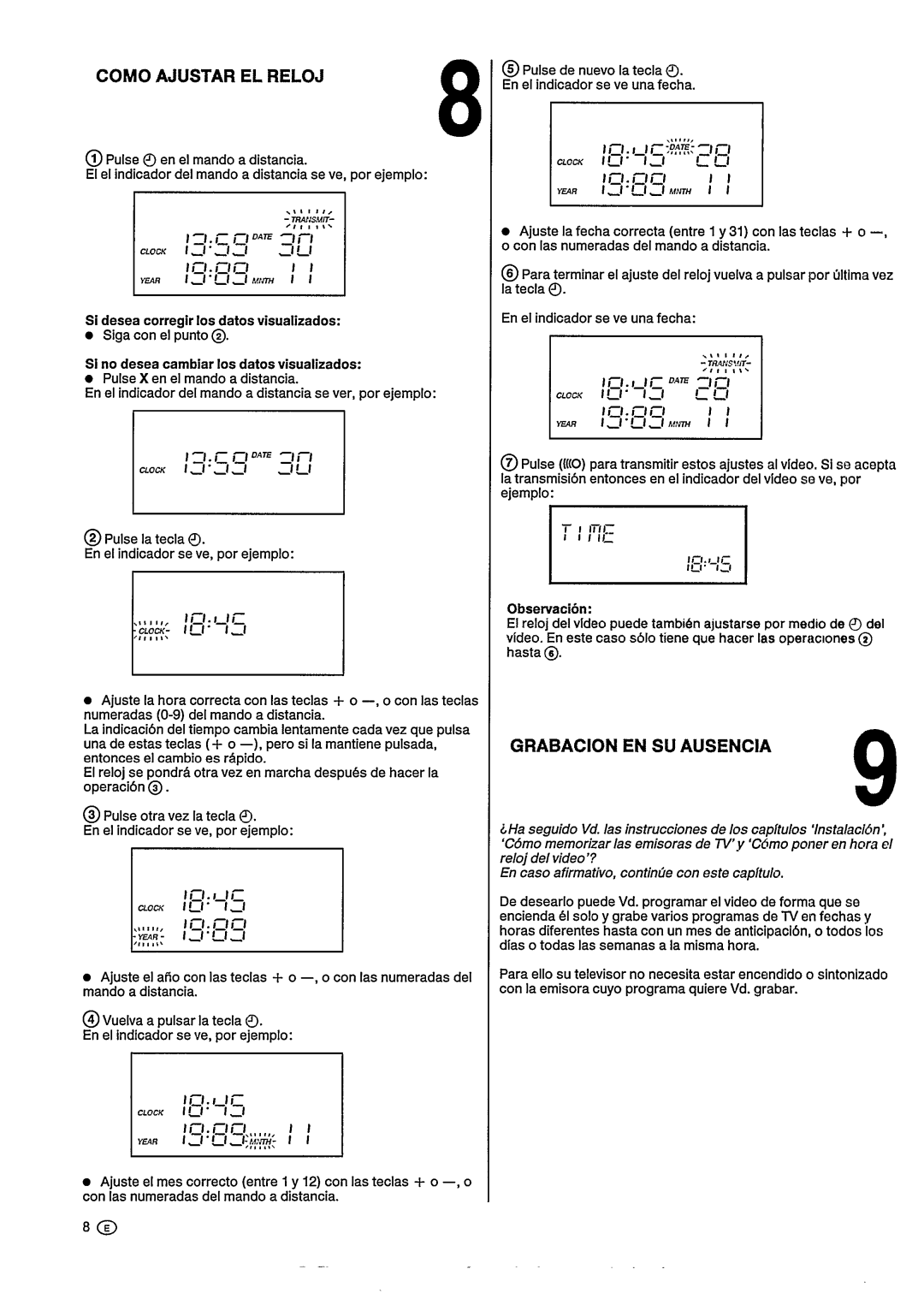 Philips VR6291 manual 