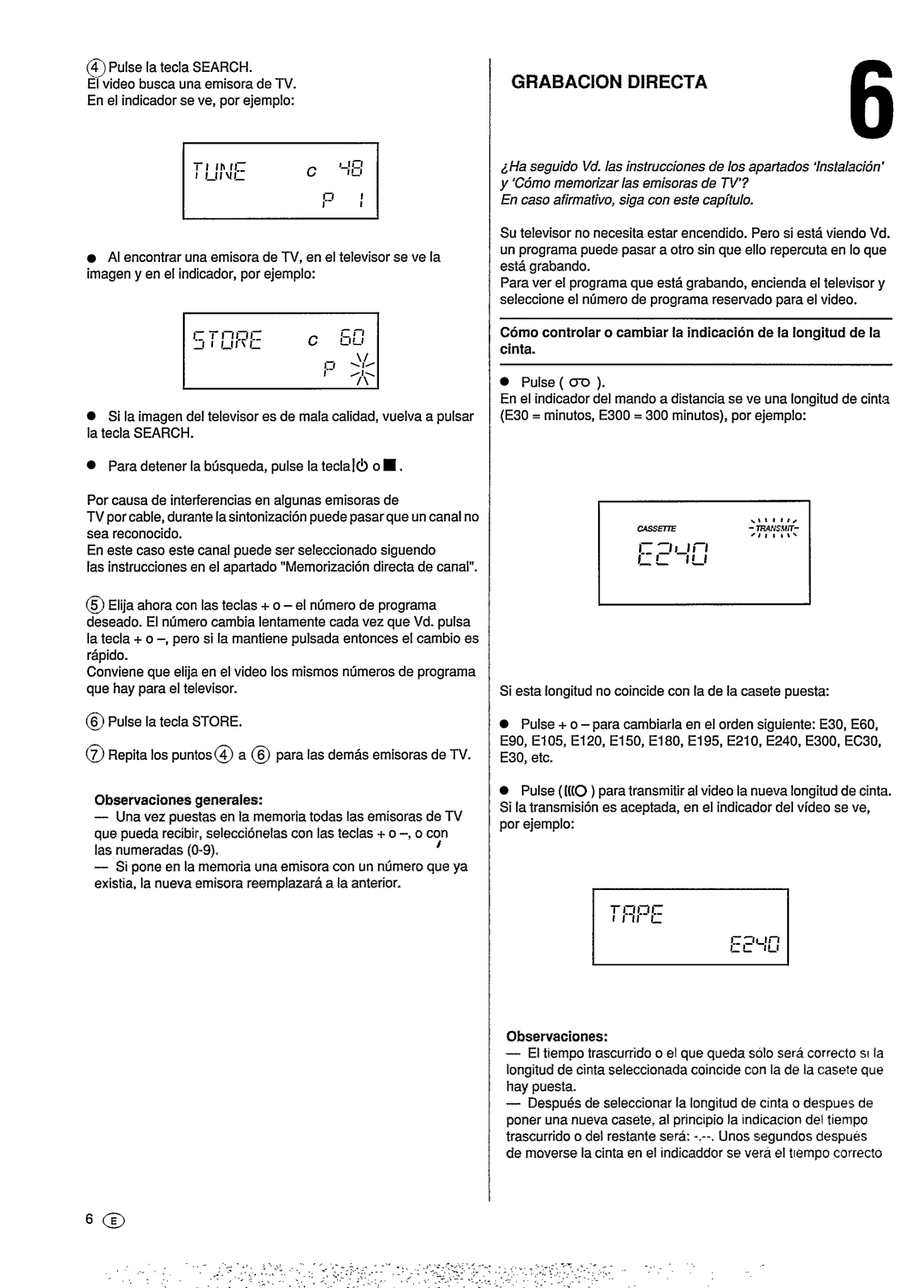 Philips VR6293 manual 