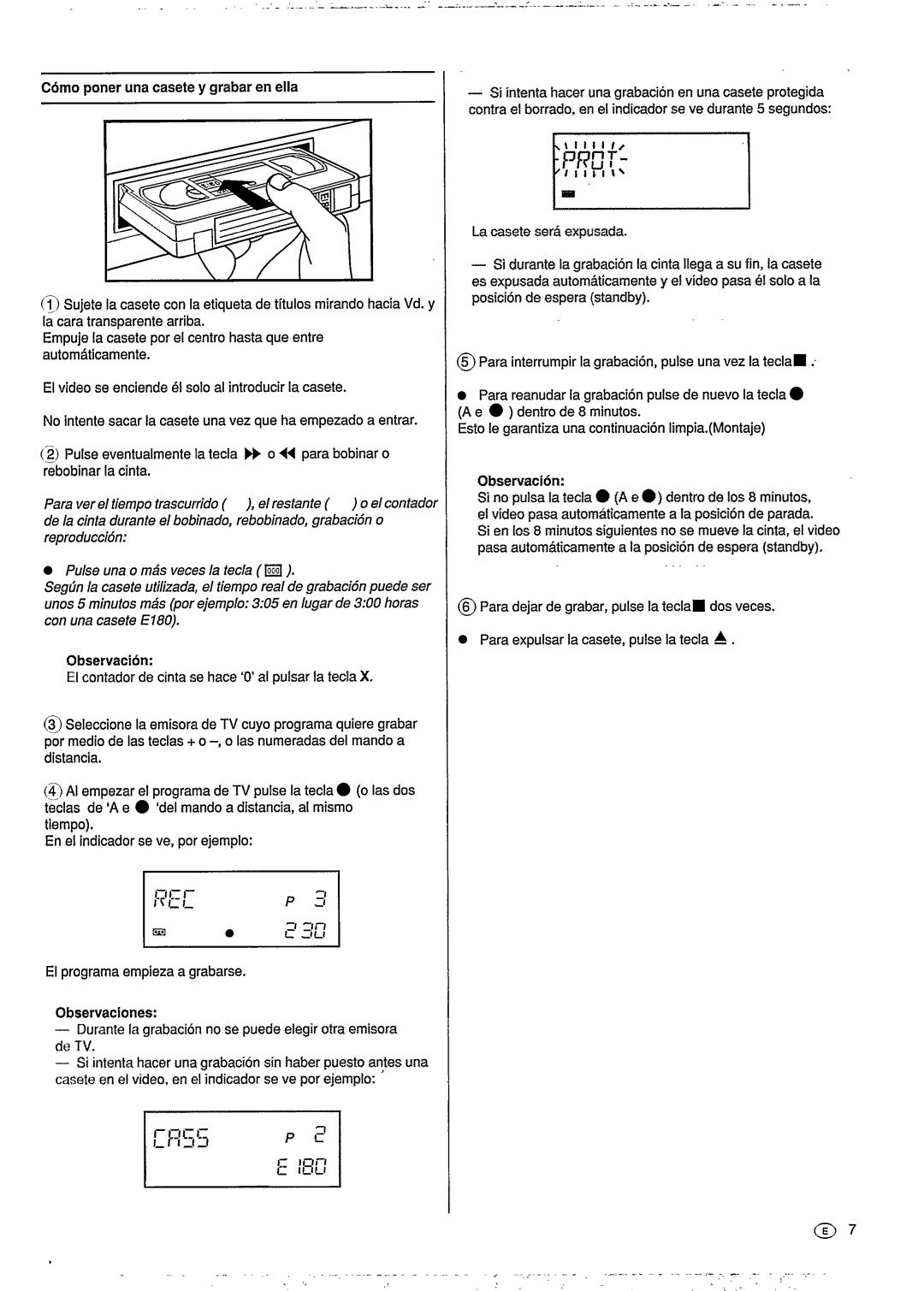 Philips VR6293 manual 