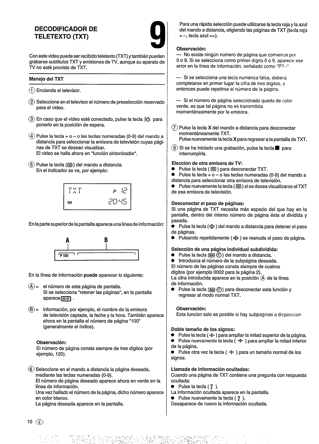 Philips VR6293 manual 