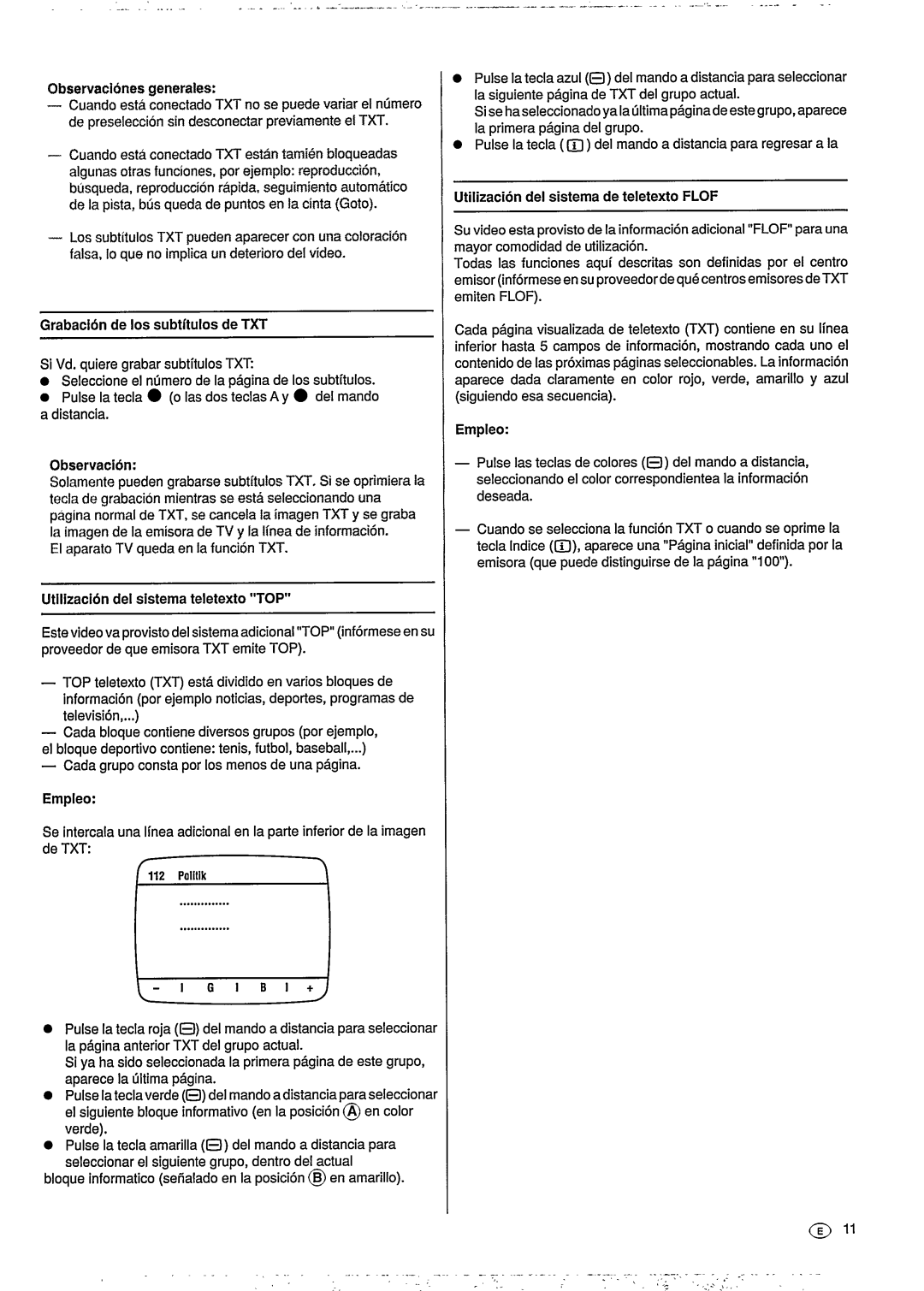 Philips VR6293 manual 