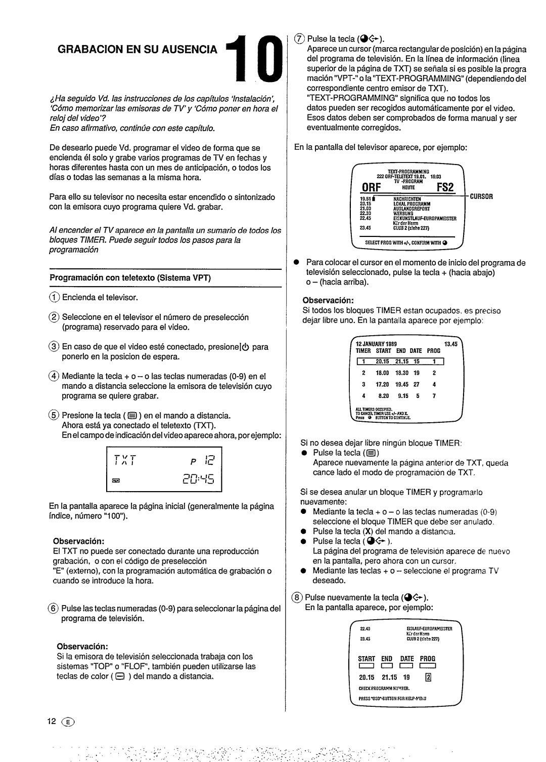 Philips VR6293 manual 