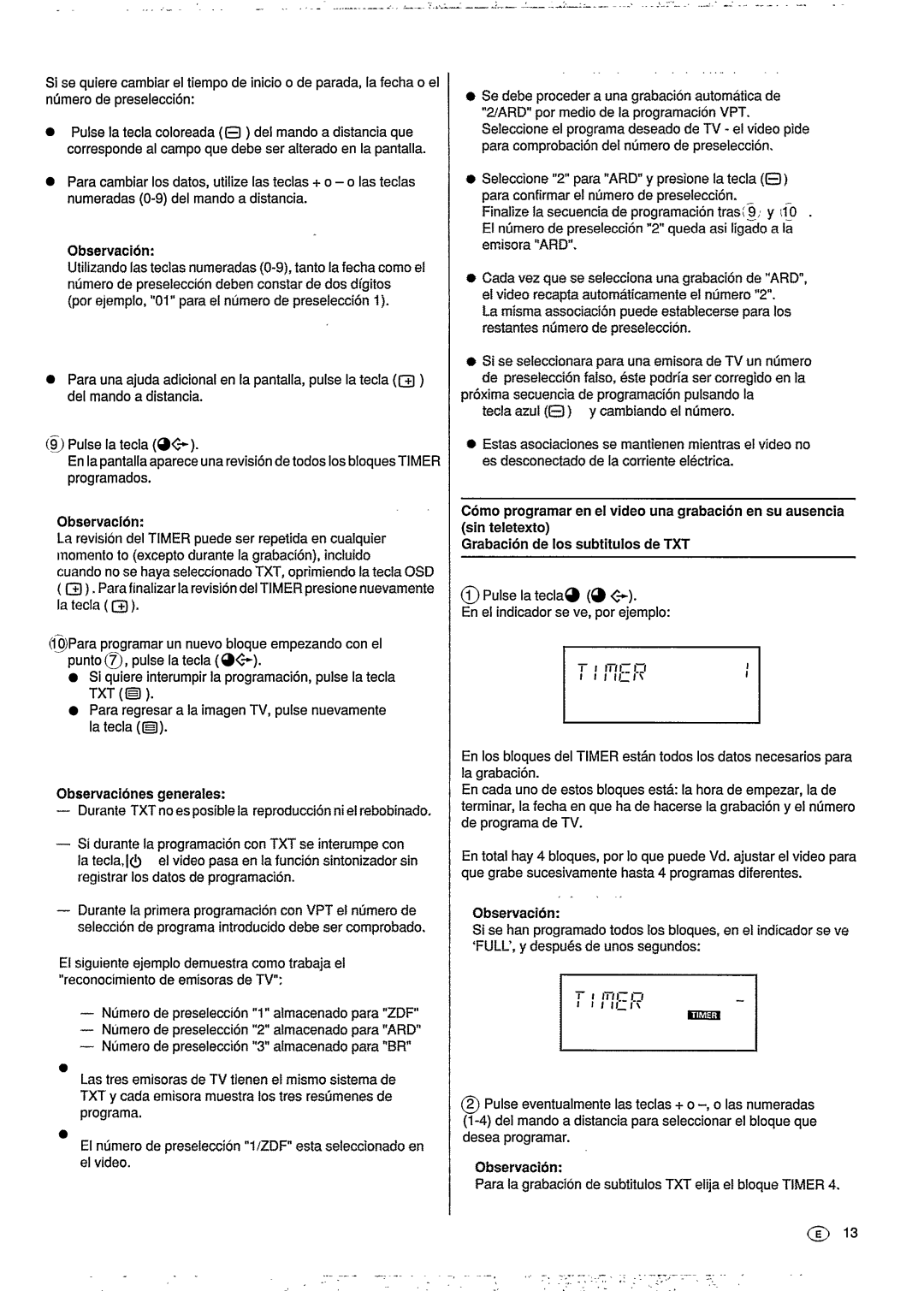 Philips VR6293 manual 