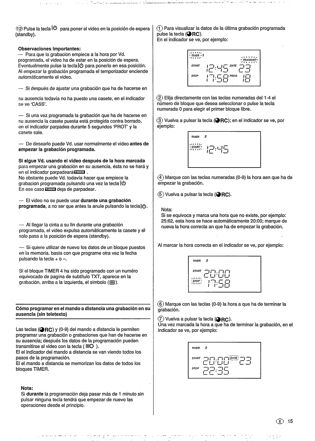 Philips VR6293 manual 