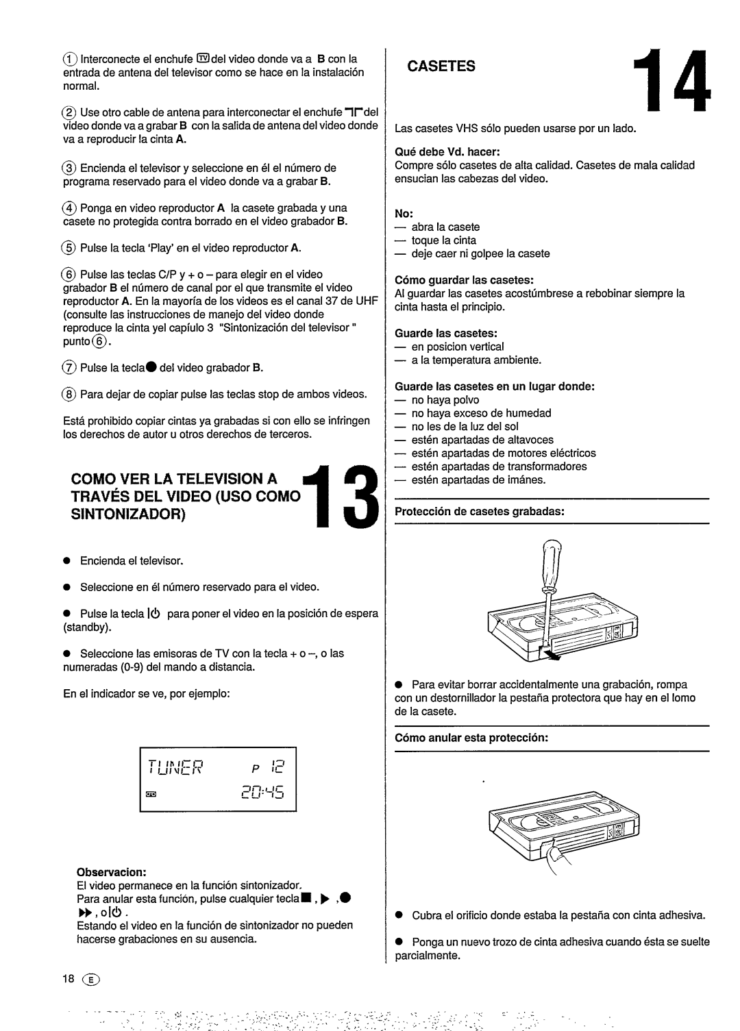 Philips VR6293 manual 