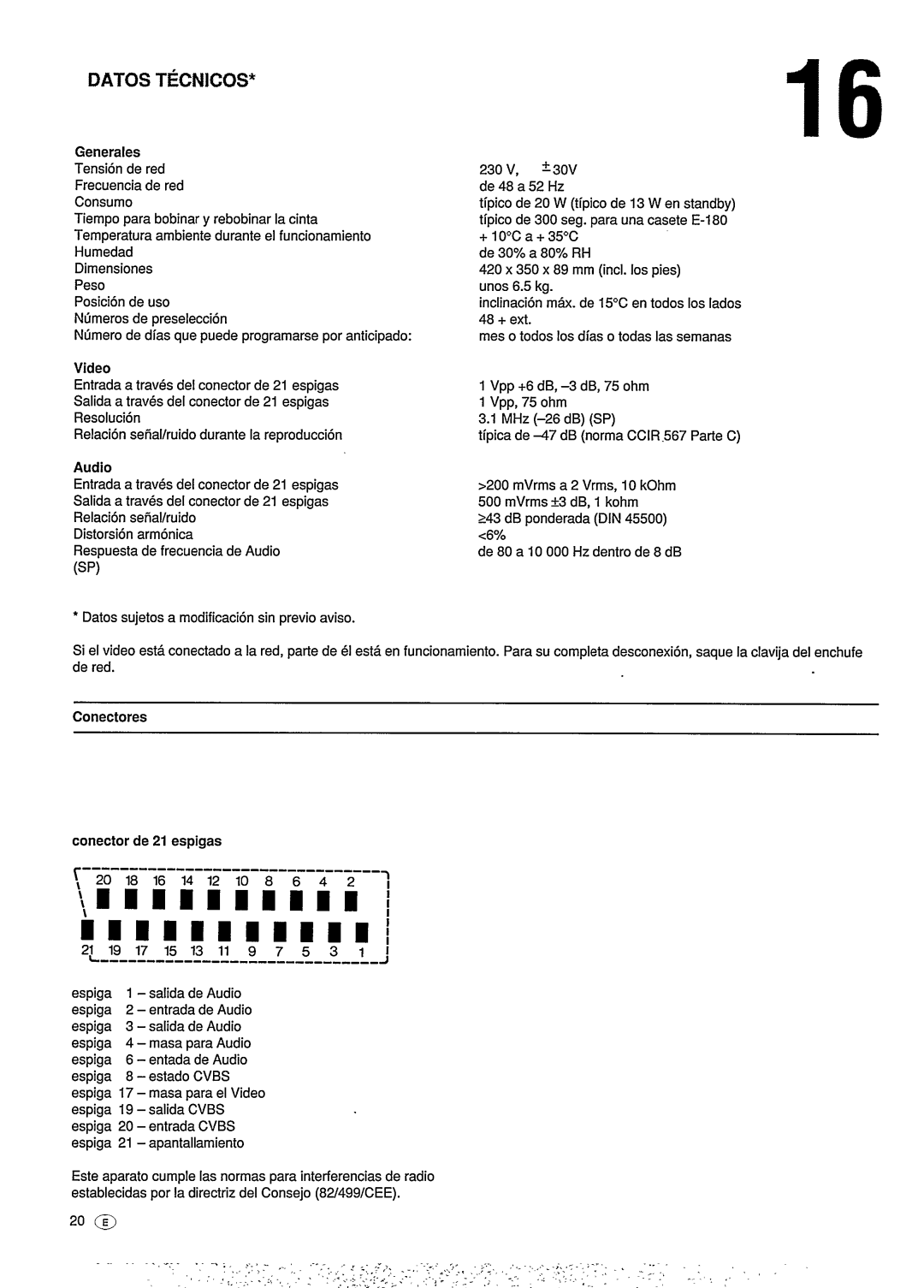 Philips VR6293 manual 