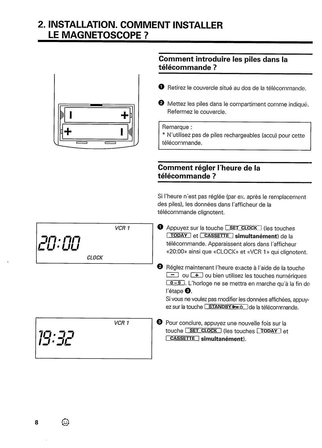 Philips VR637 manual 