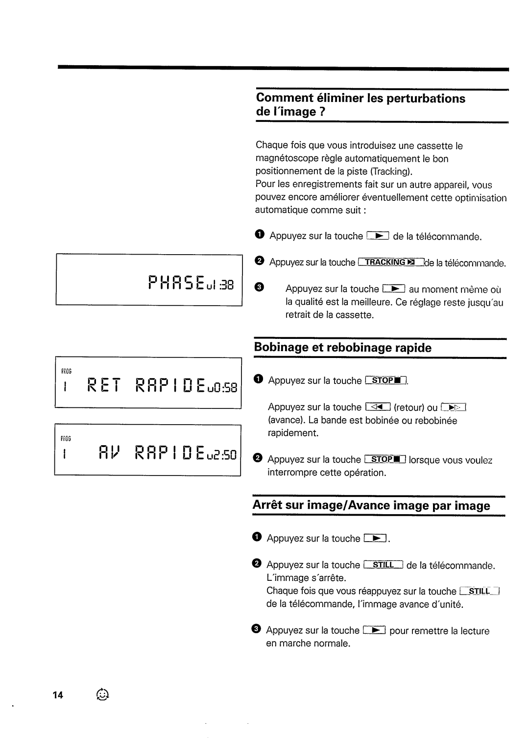 Philips VR637 manual 