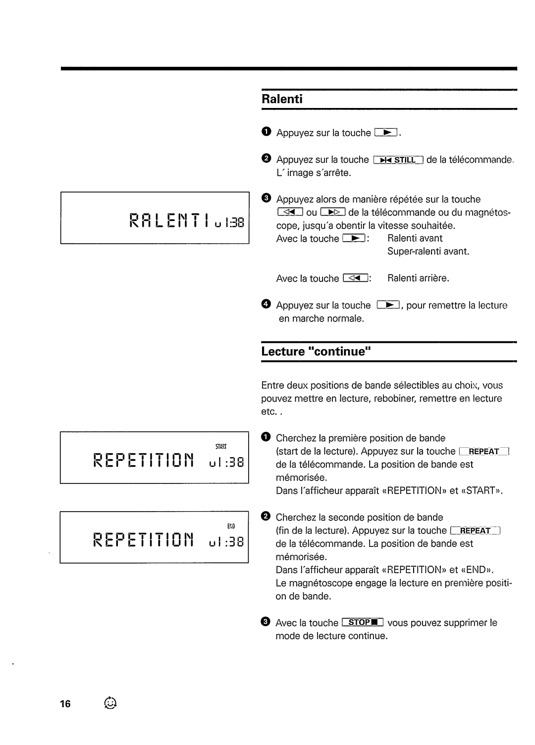 Philips VR637 manual 