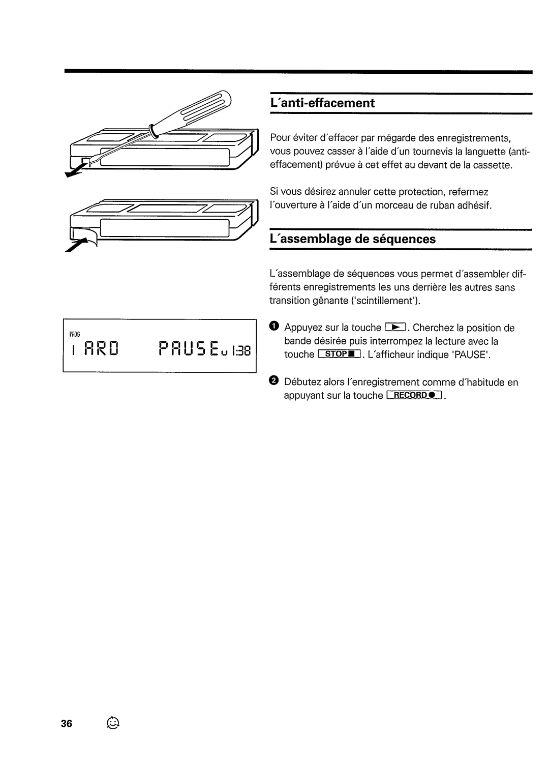 Philips VR637 manual 