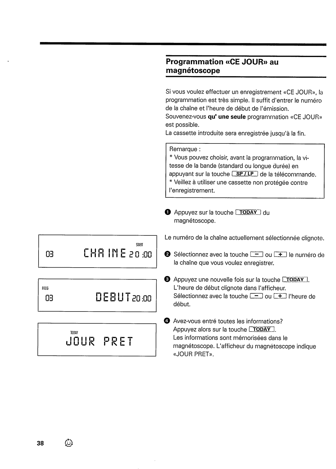 Philips VR637 manual 