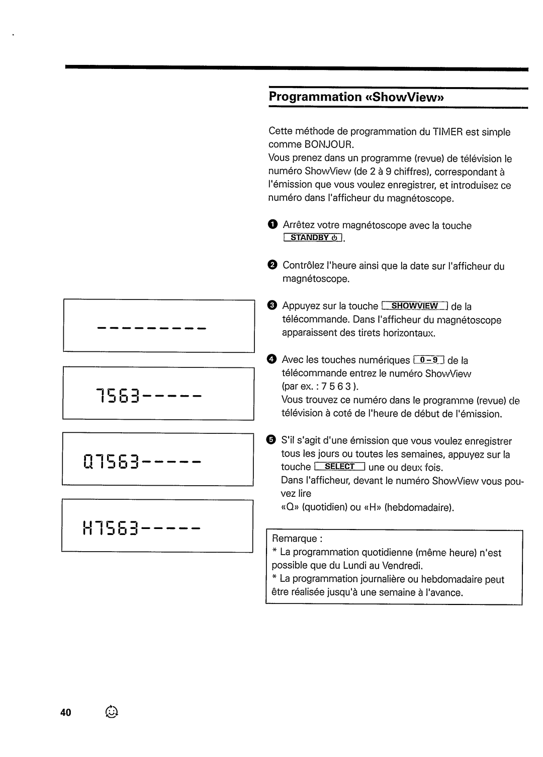 Philips VR637 manual 