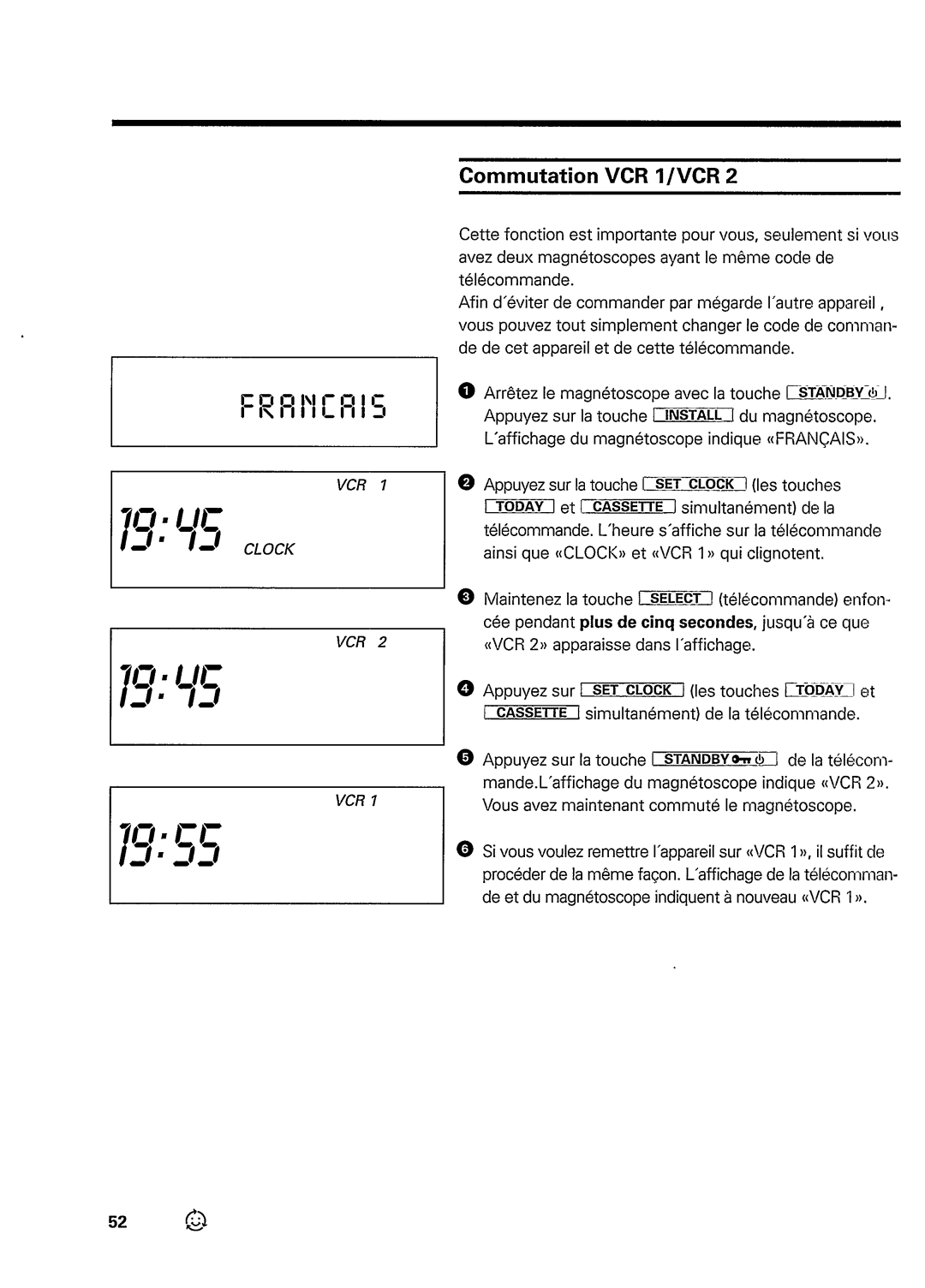 Philips VR637 manual 