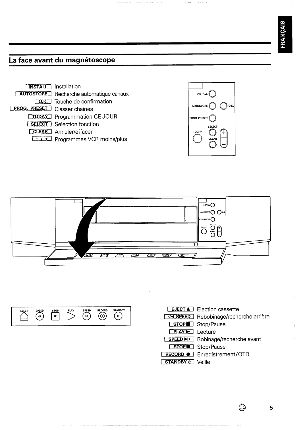 Philips VR637 manual 