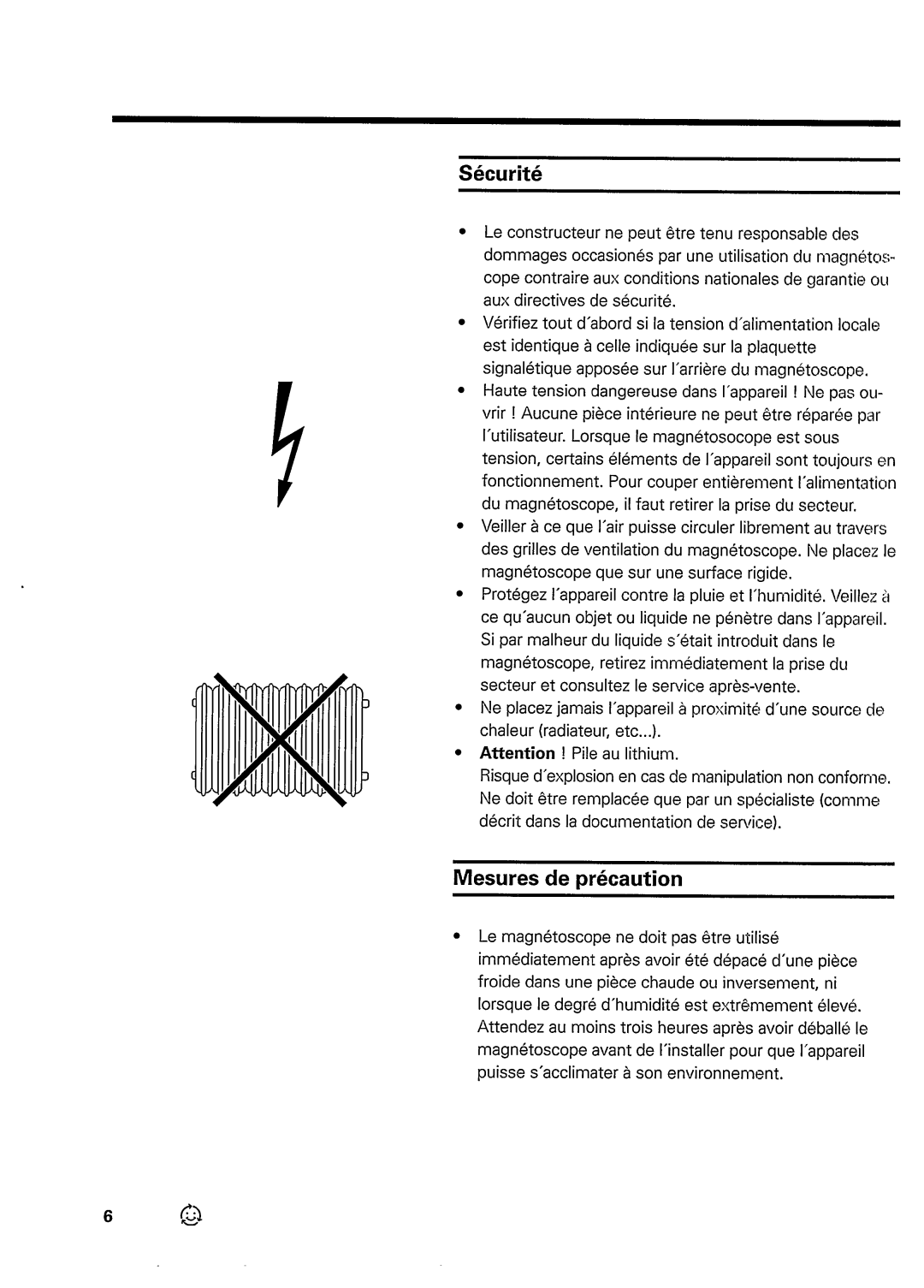 Philips VR637 manual 