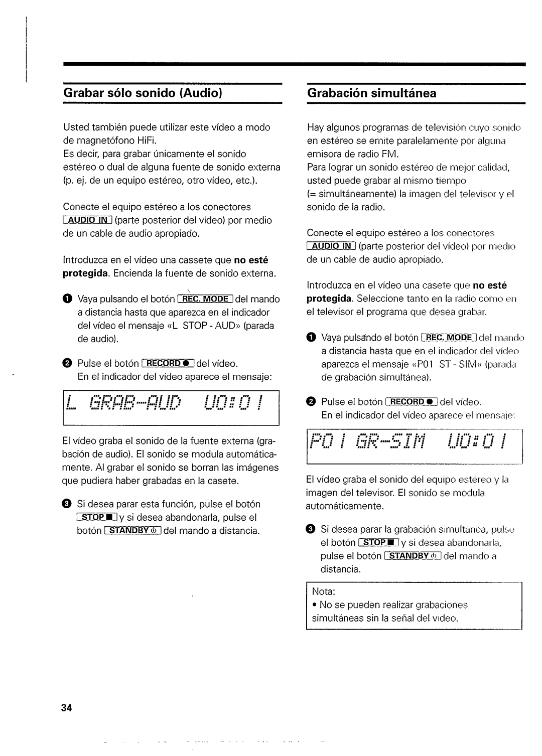 Philips VR657 manual 