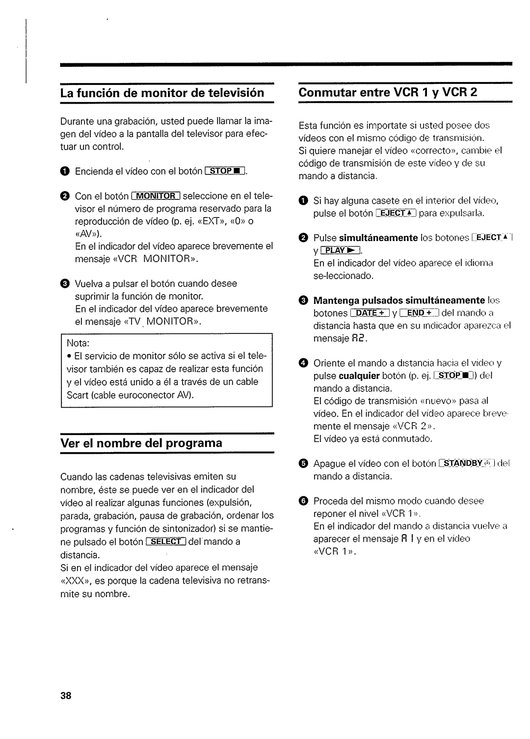 Philips VR657 manual 