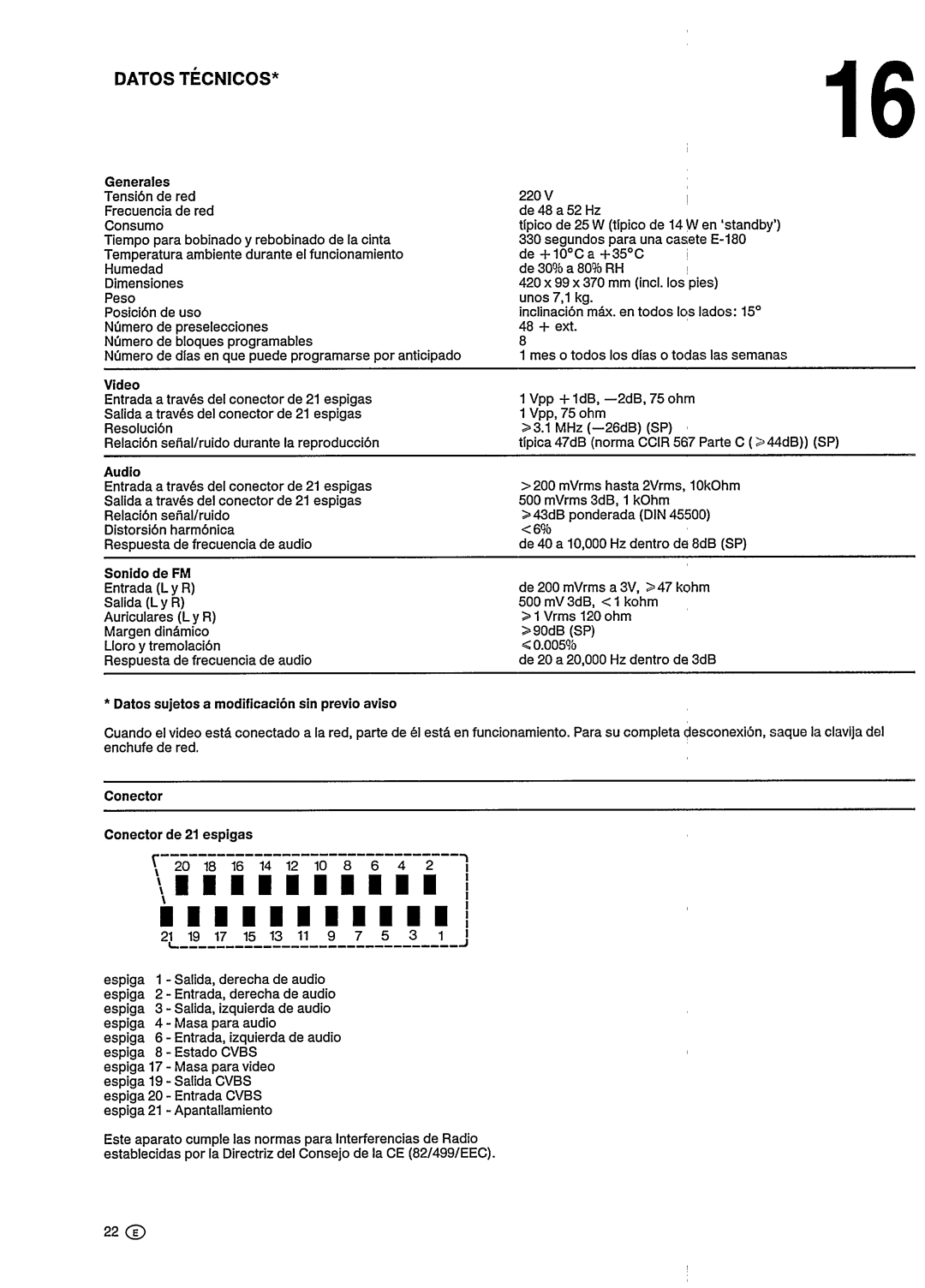 Philips VR6589 manual 