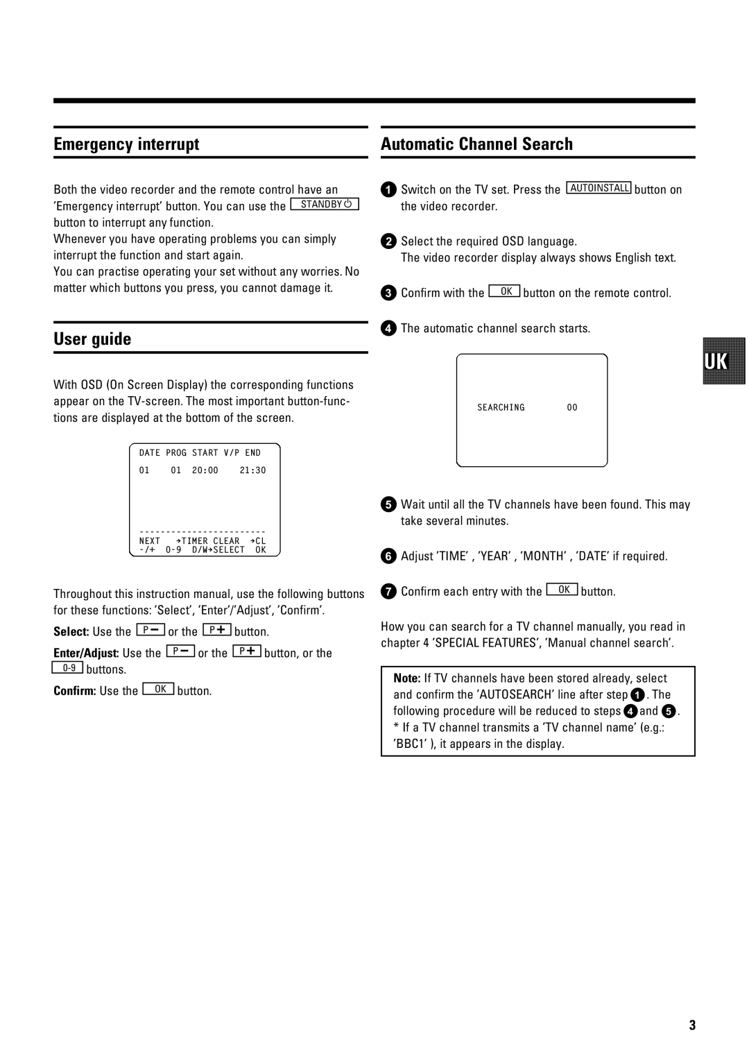 Philips VR675CG operating instructions Tˇz ¨ı ˙vıız˝ hzv, Hz˝zx 