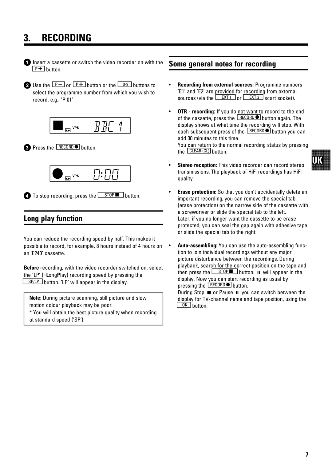 Philips VR675CG operating instructions A6 gTRdgSXcV, ˆzız ı ´, Gzx ´ z, Dig, Pz´ 