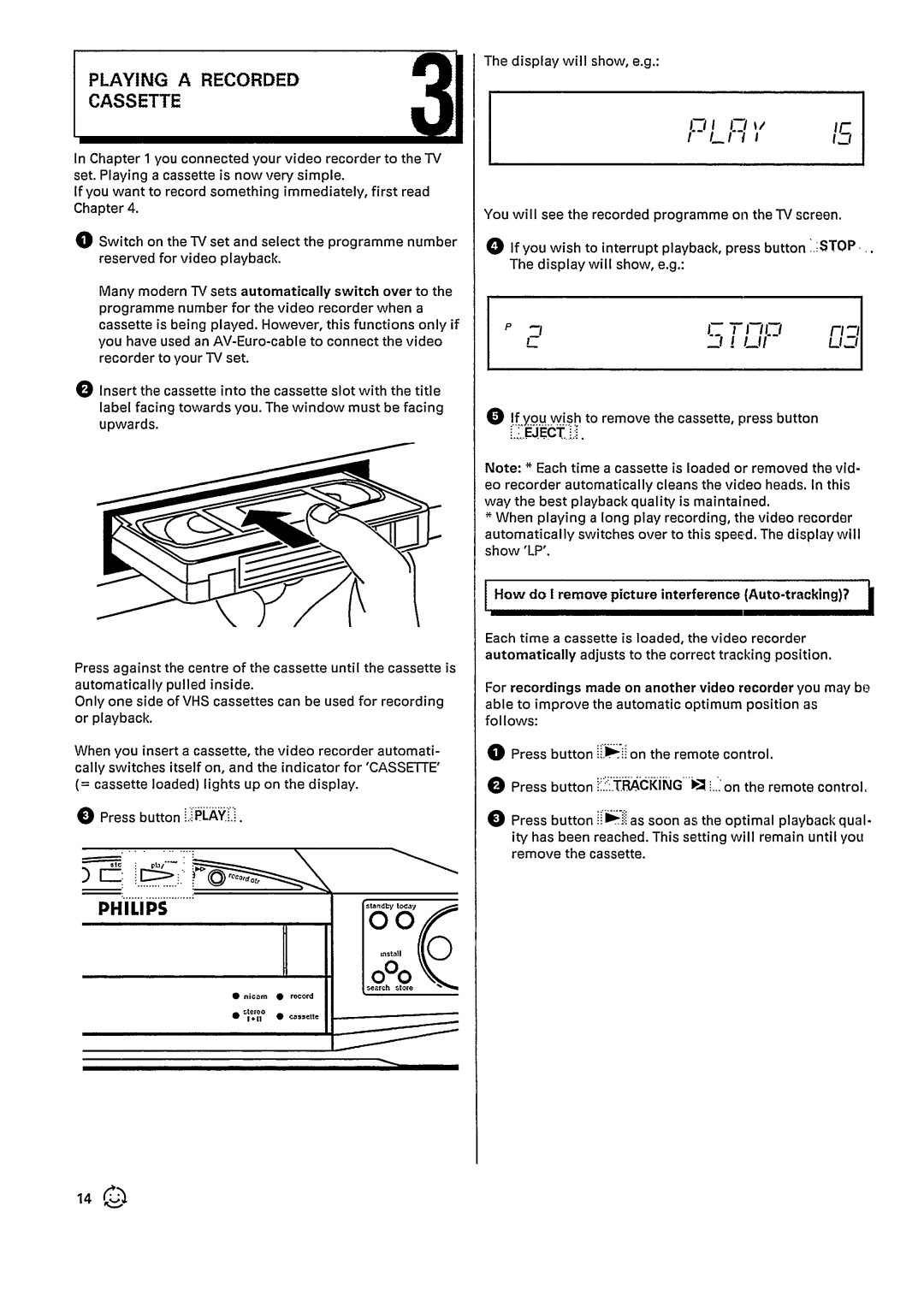 Philips VR727 manual 
