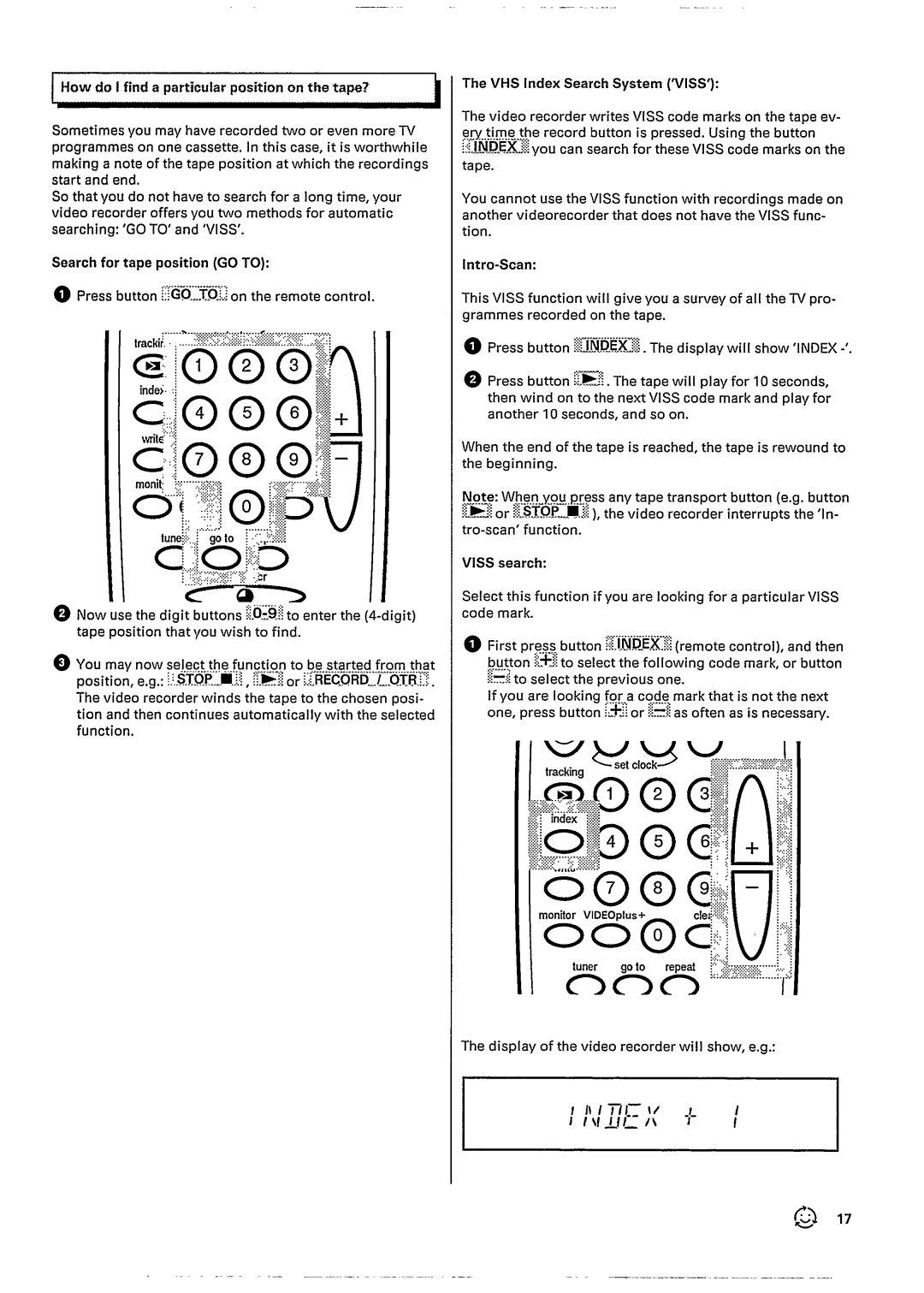 Philips VR727 manual 