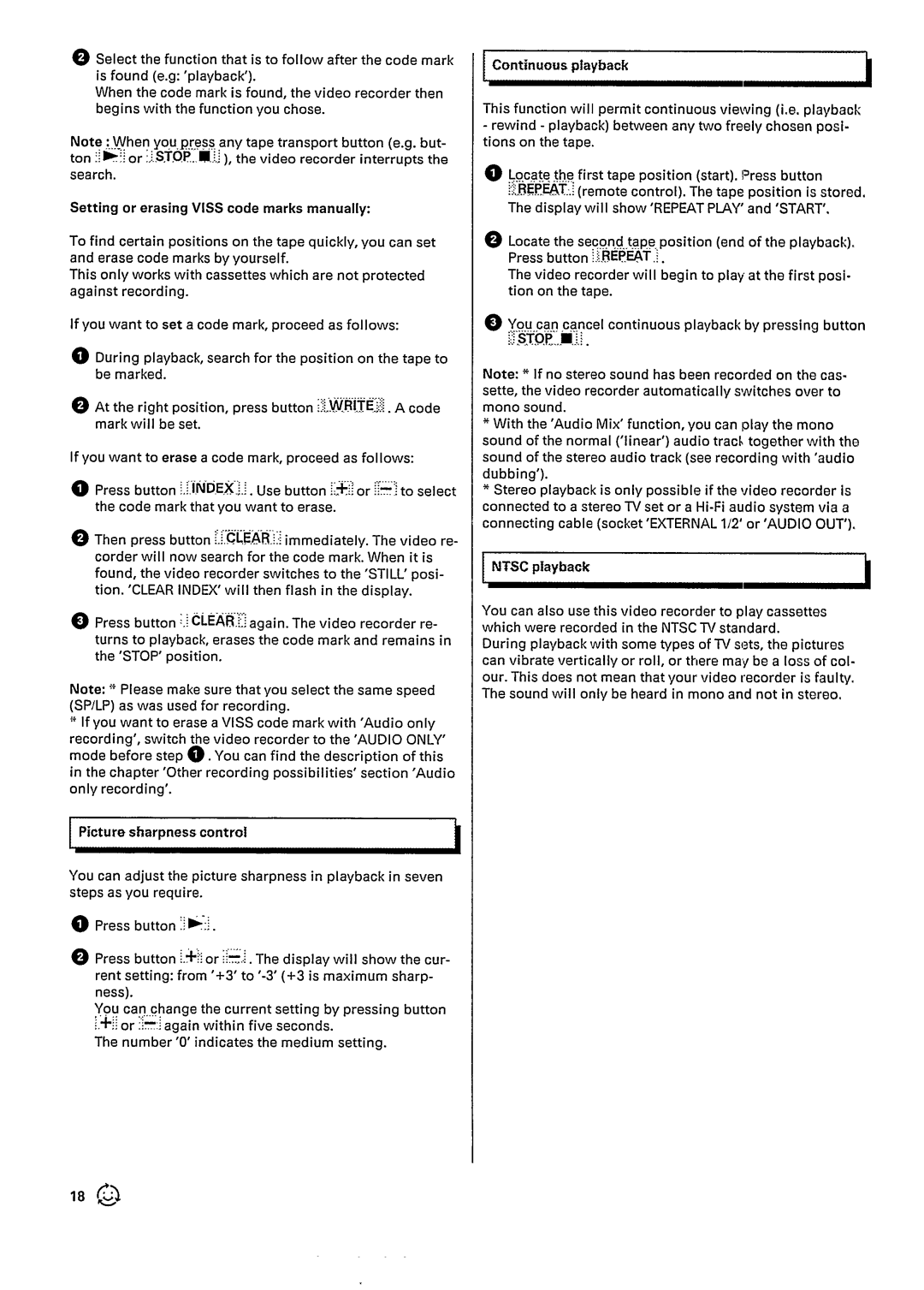 Philips VR727 manual 