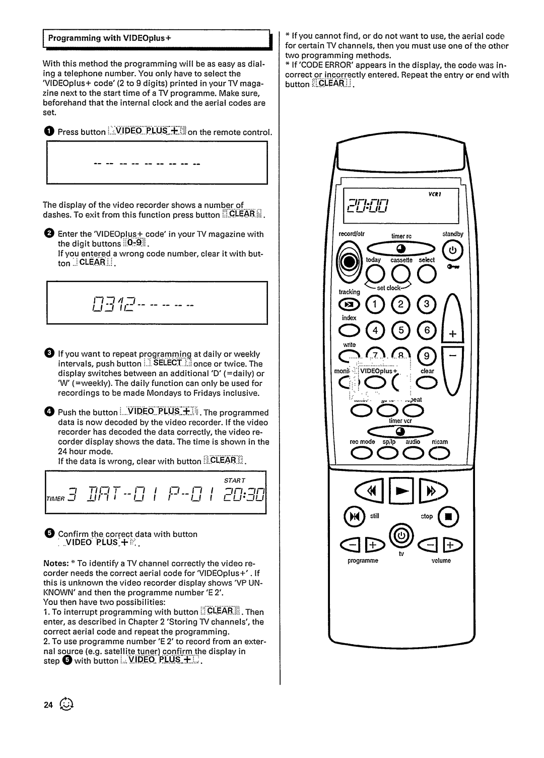 Philips VR727 manual 