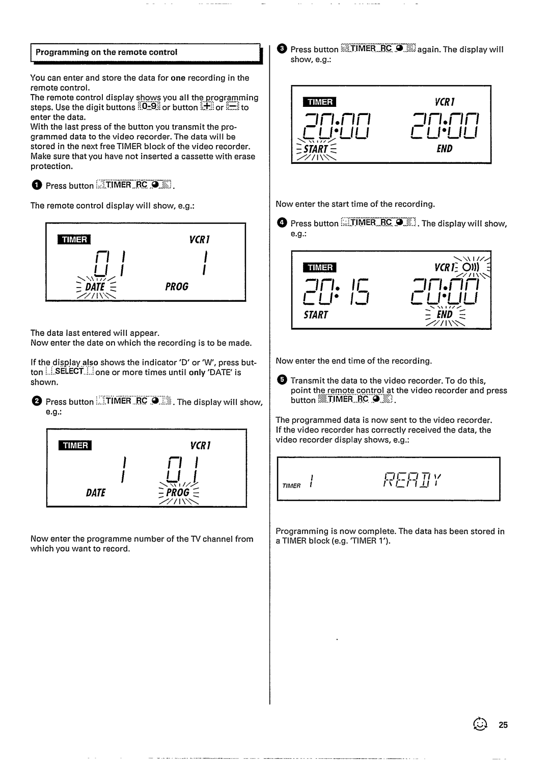 Philips VR727 manual 