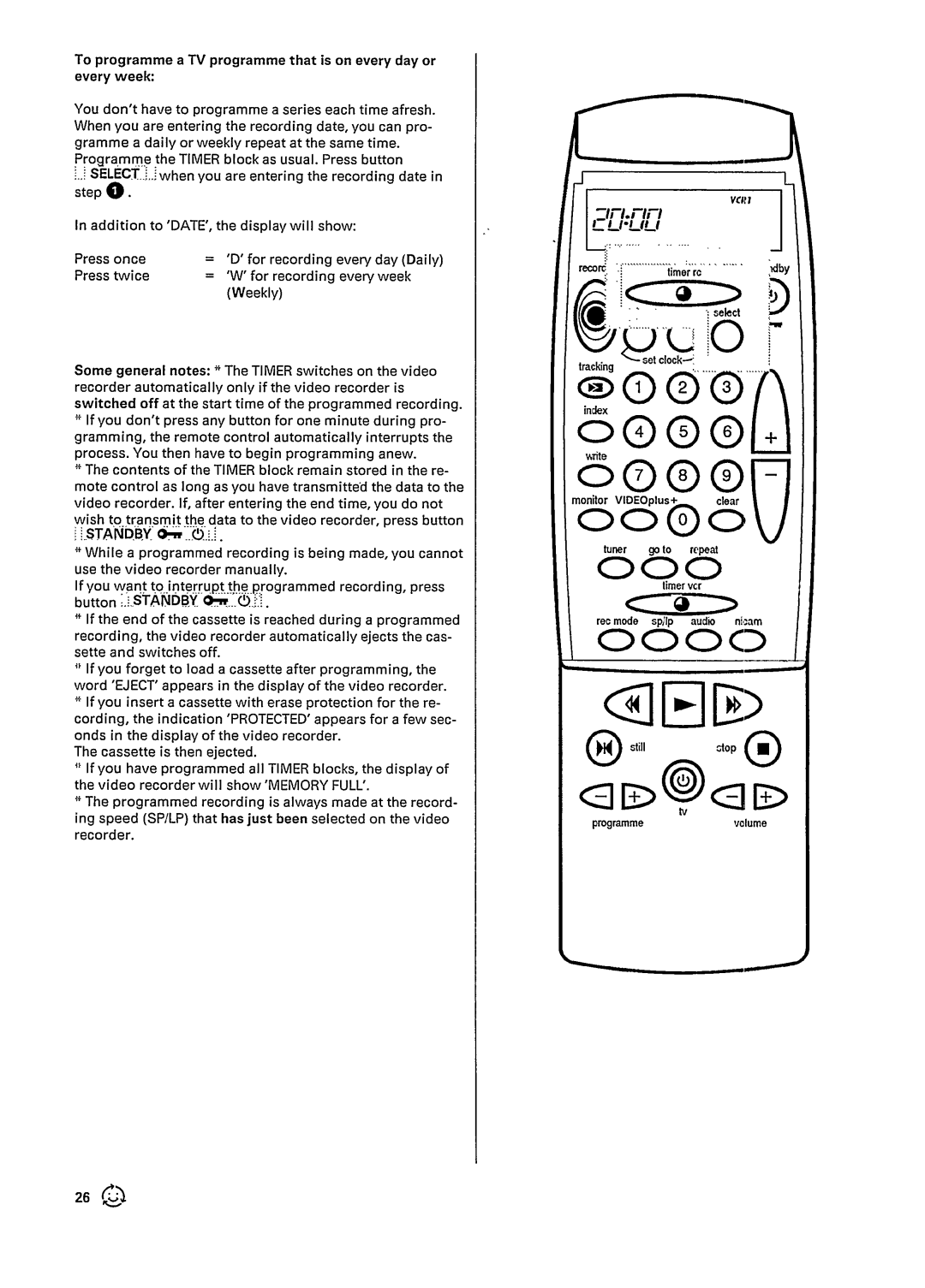 Philips VR727 manual 