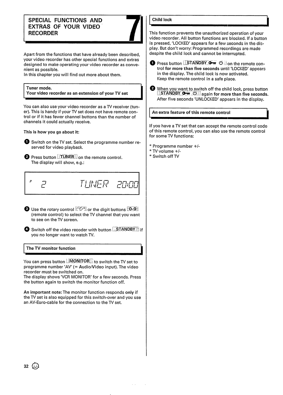 Philips VR727 manual 