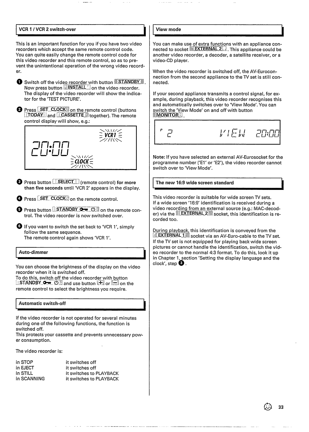 Philips VR727 manual 