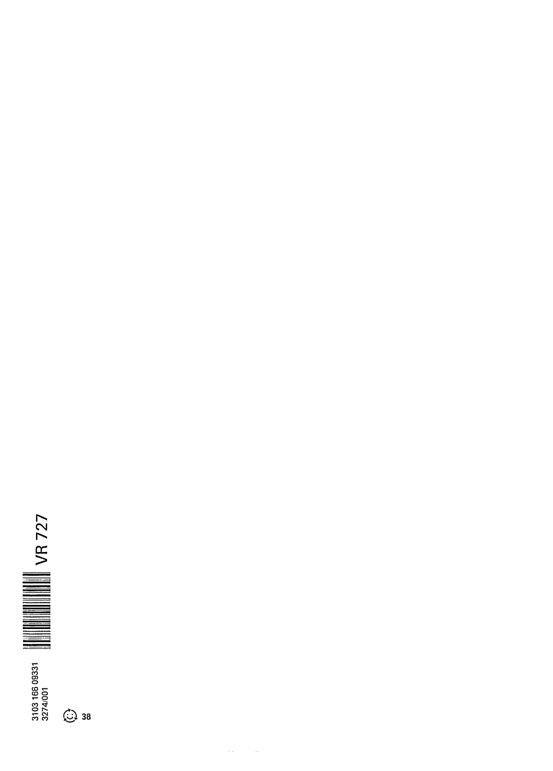 Philips VR727 manual 