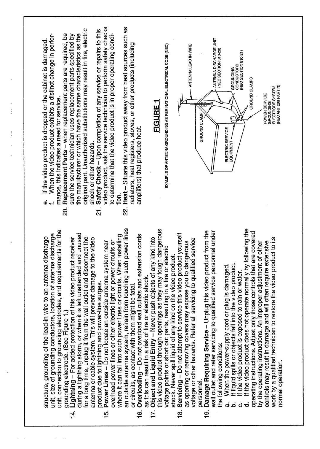 Philips VR788/50 manual 