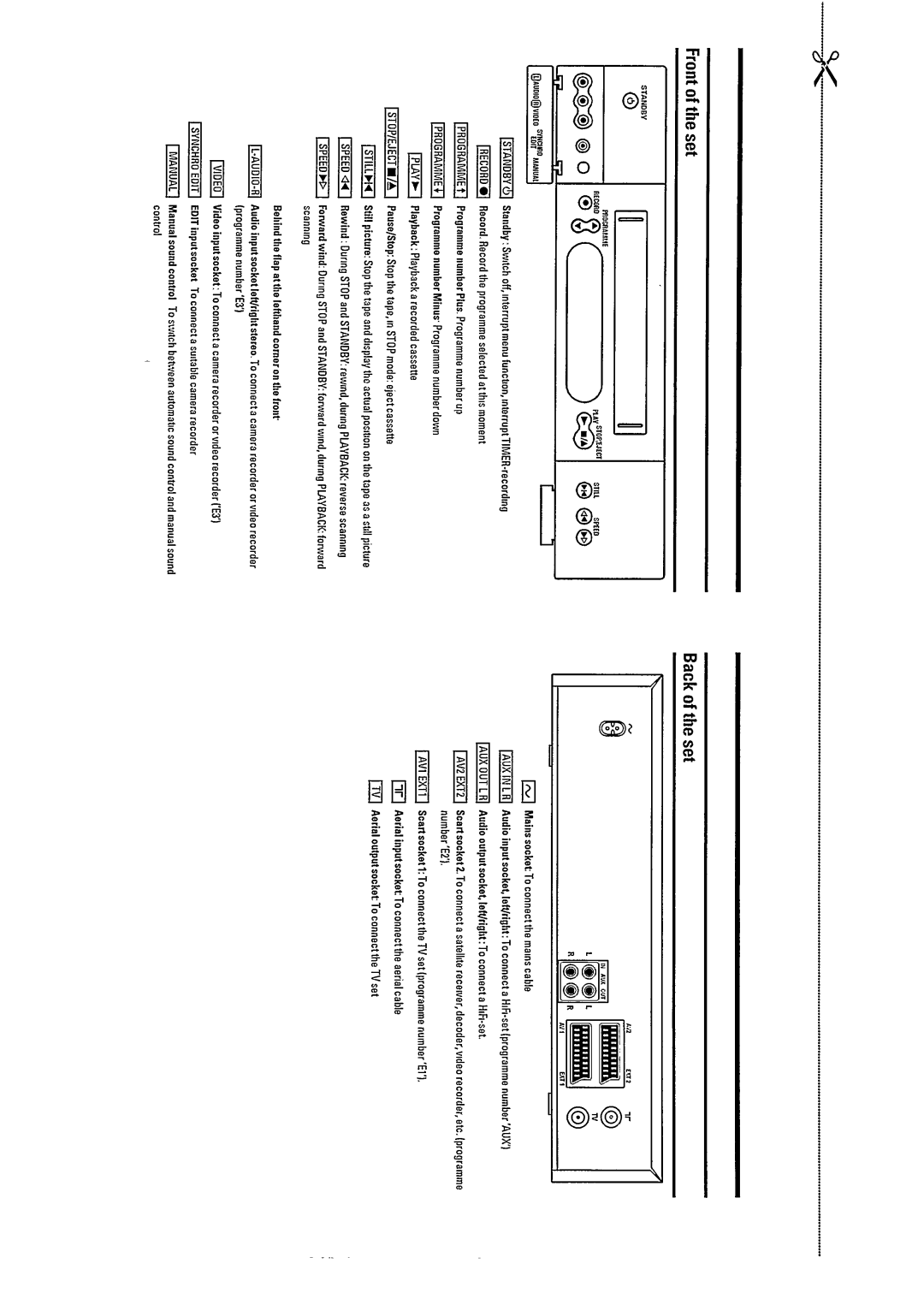 Philips VR800 manual 