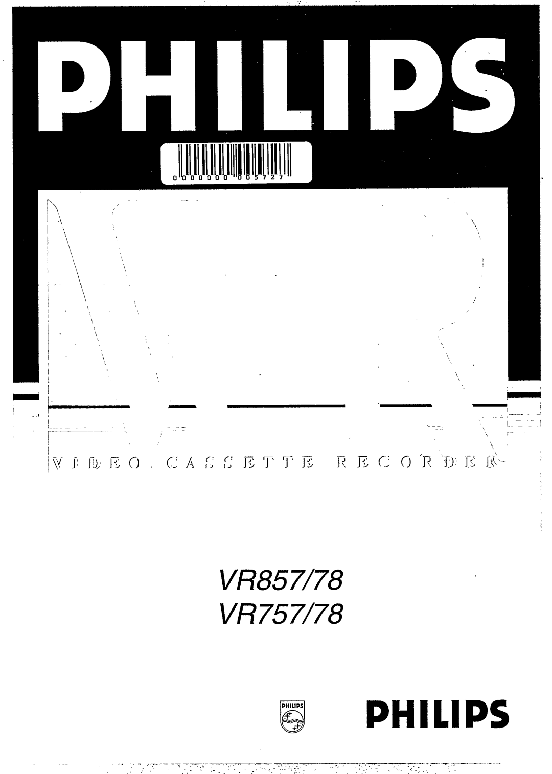 Philips VR778, VR878 manual 