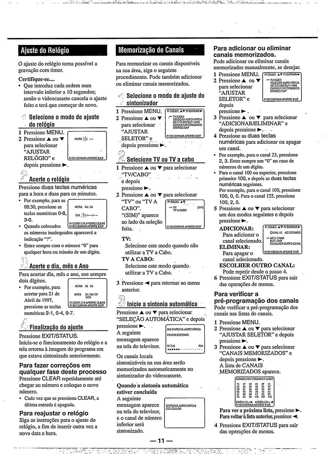 Philips VR778, VR878 manual 