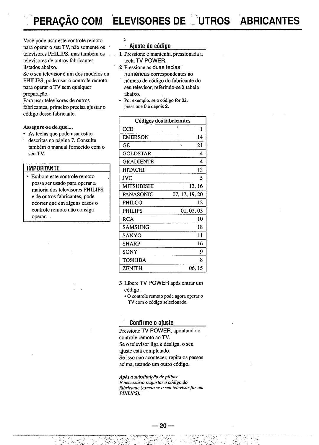 Philips VR878, VR778 manual 