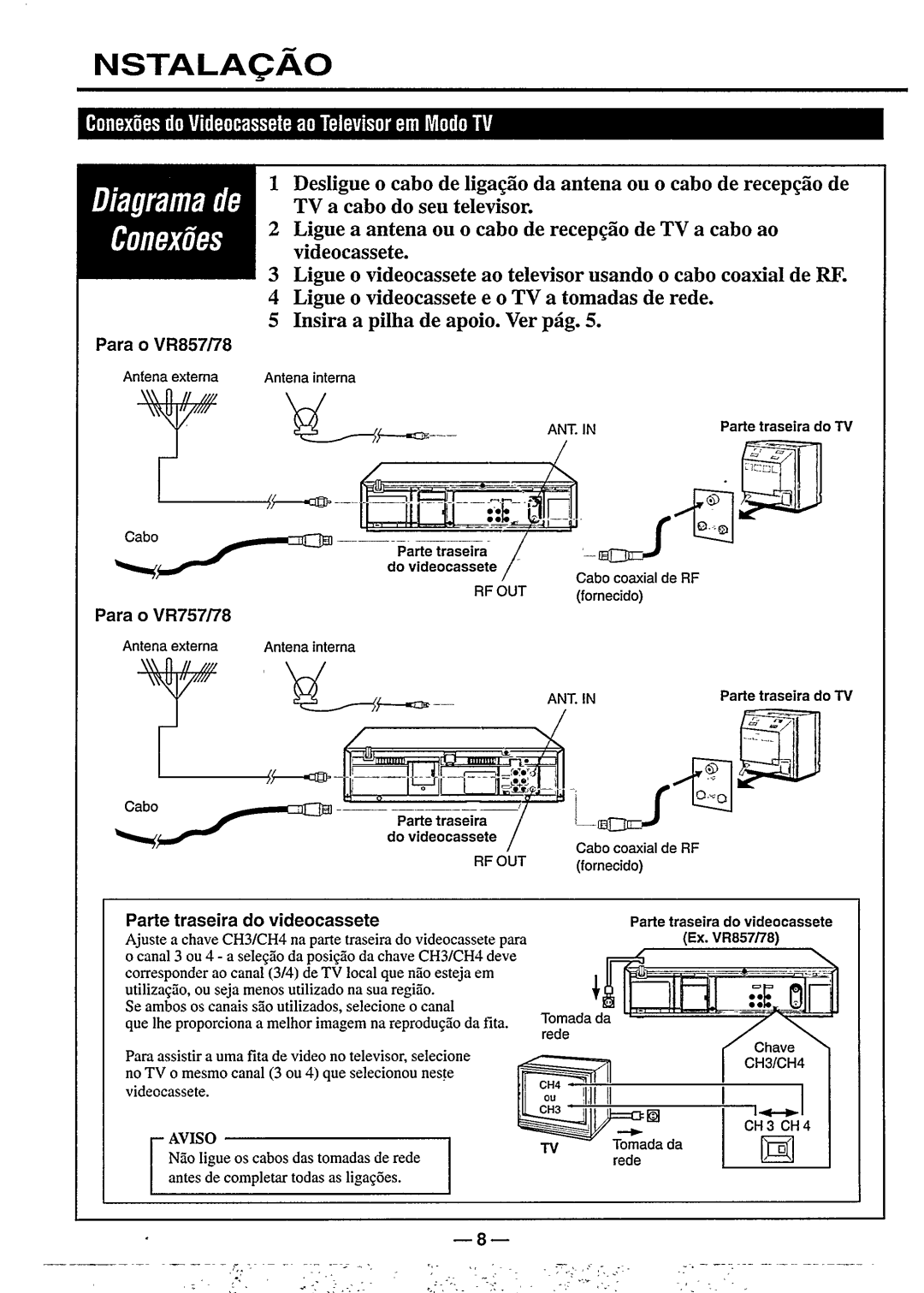 Philips VR878, VR778 manual 