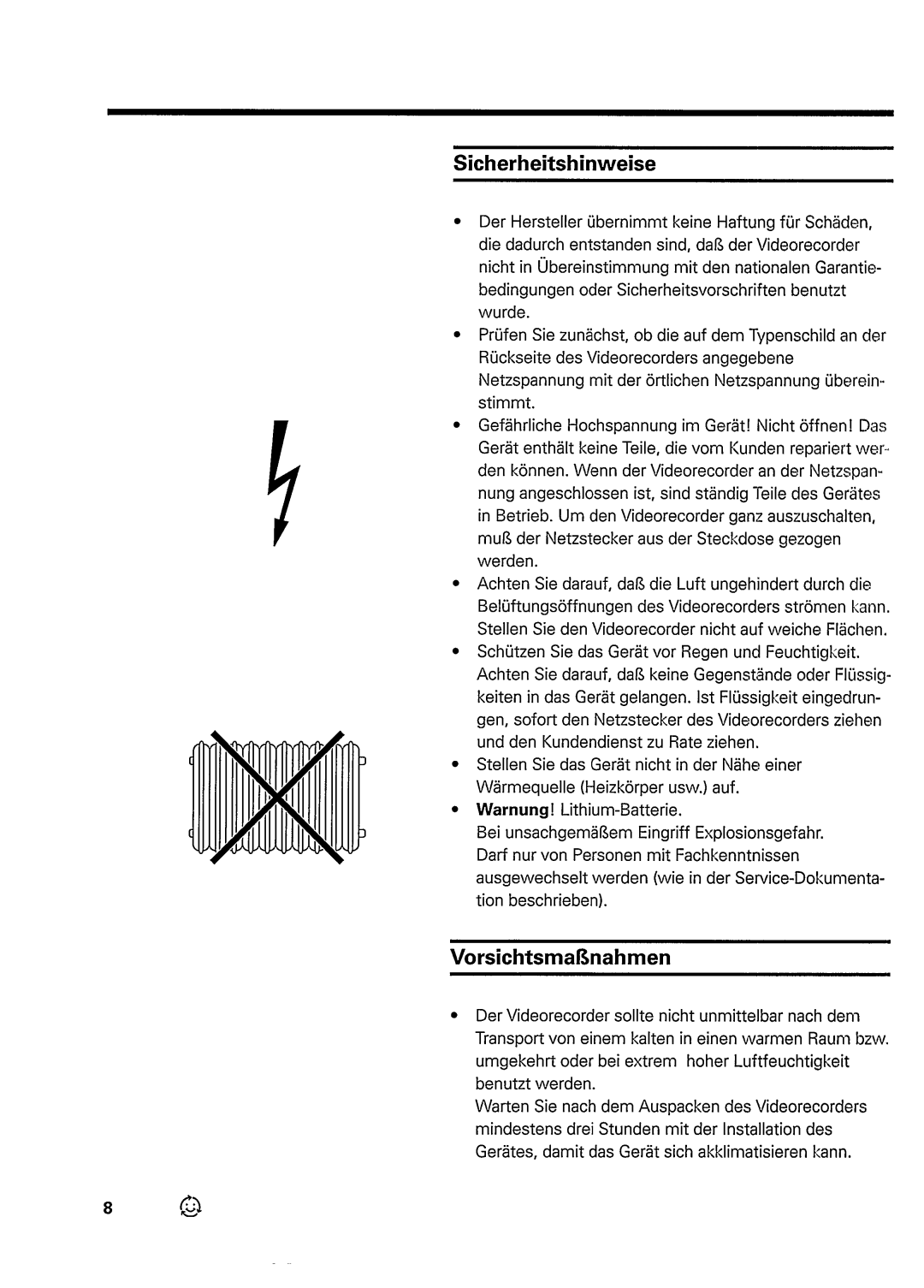 Philips VR948 manual 