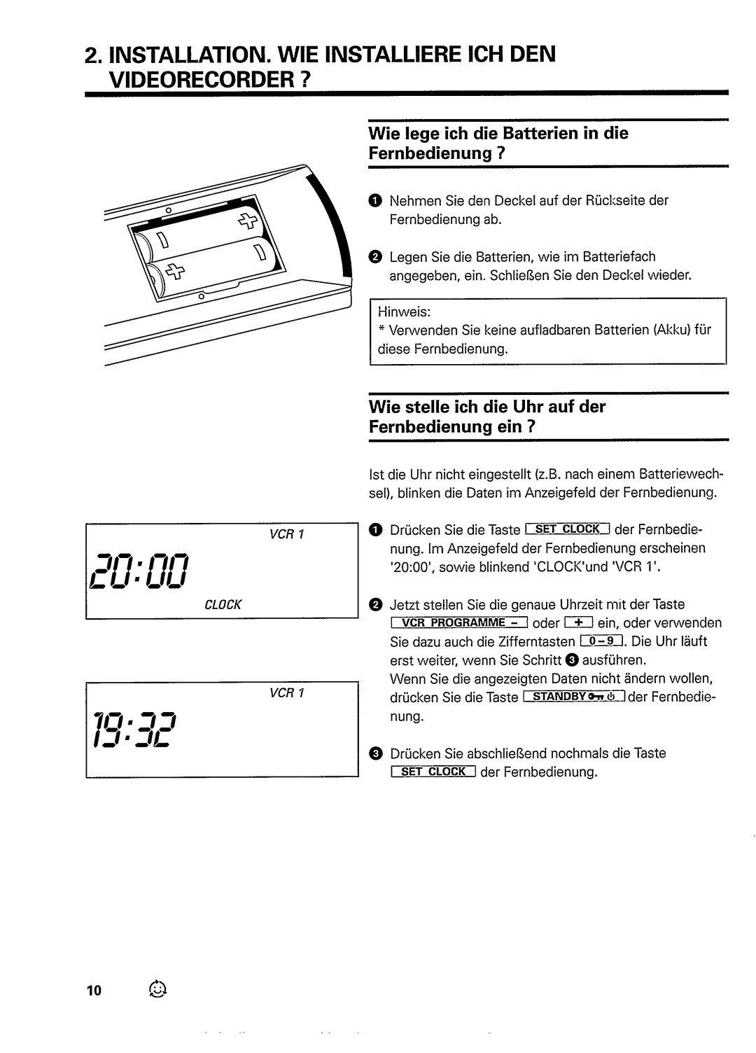 Philips VR948 manual 