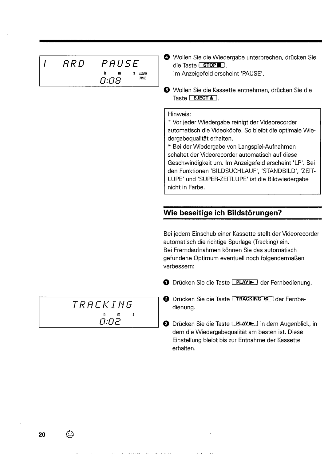 Philips VR948 manual 