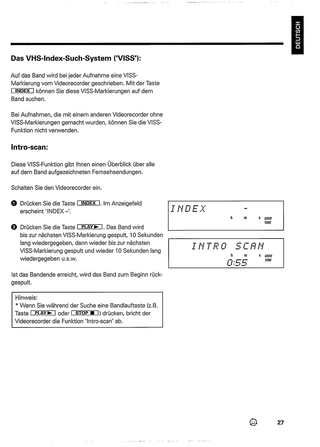 Philips VR948 manual 