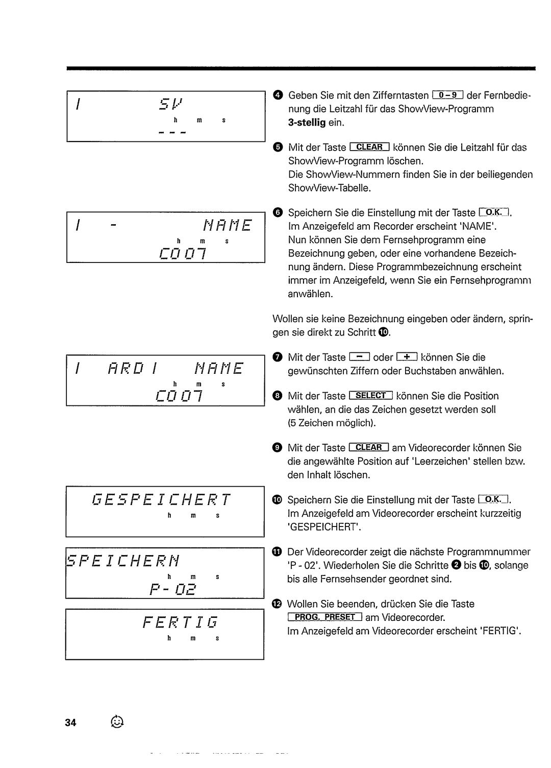 Philips VR948 manual 